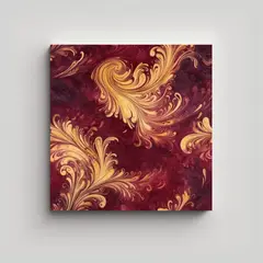 GENERICO - Pintura Grande En Azulejo Estilo Lujoso Y Alegre 70x70 Cm