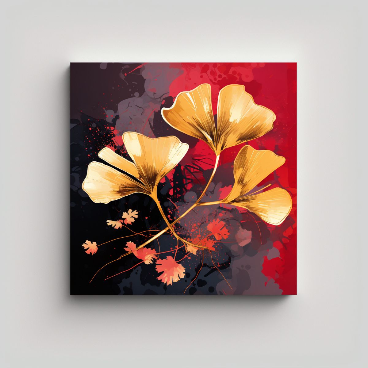 GENERICO - Pintura En Bastidor De Concepto De Salón Con 80x80 Cm