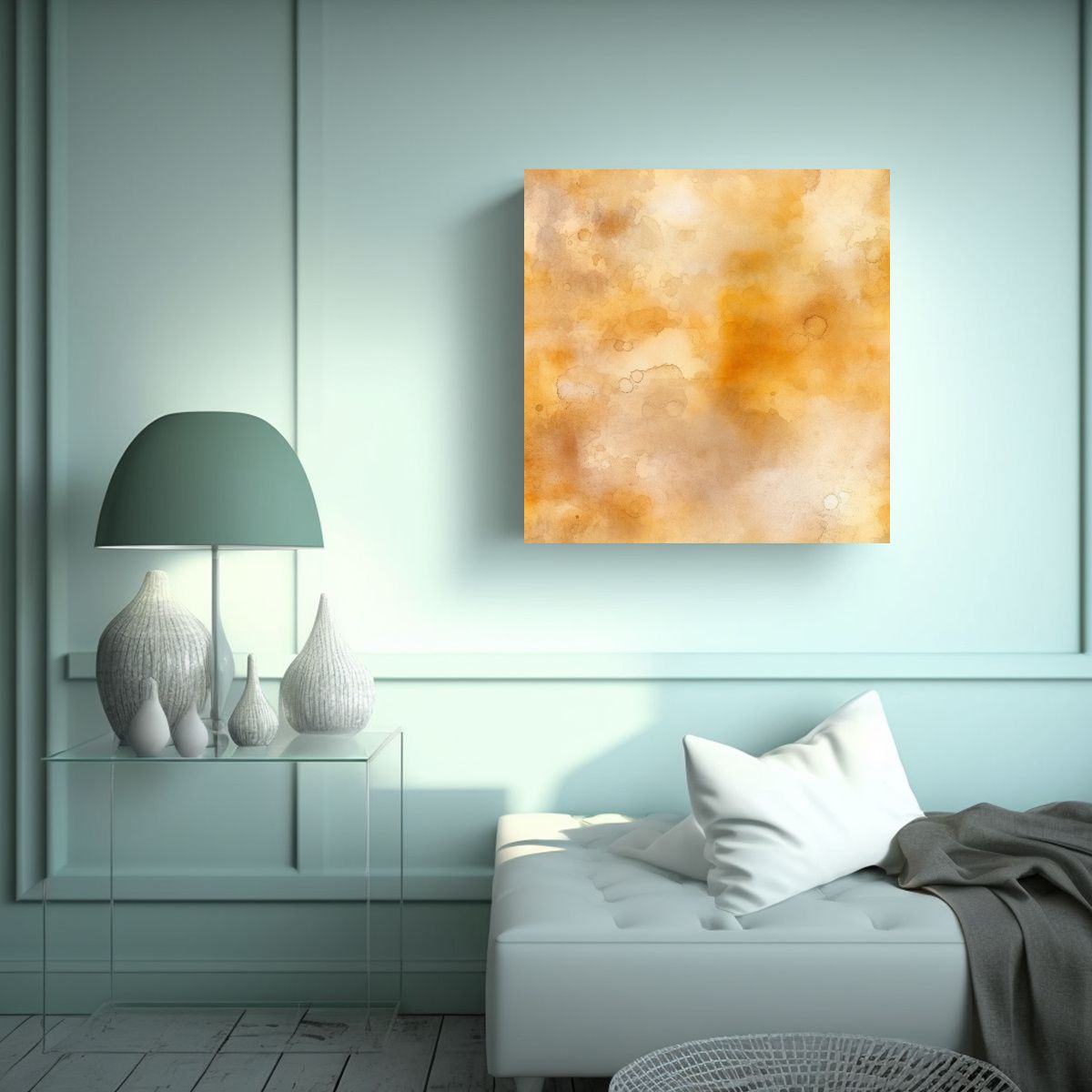 GENERICO - Fondo Acuarela Con Textura Borrosa Para 80x80 Cm