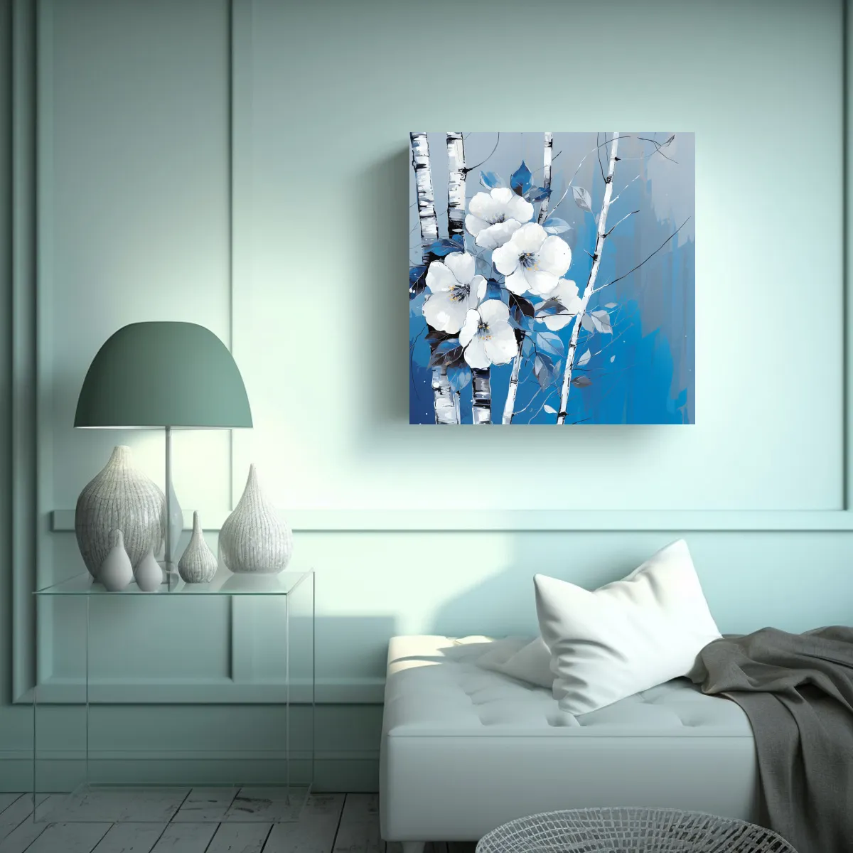 GENERICO - Pintura Decorativa Composición Expresión Única 70x70 Cm