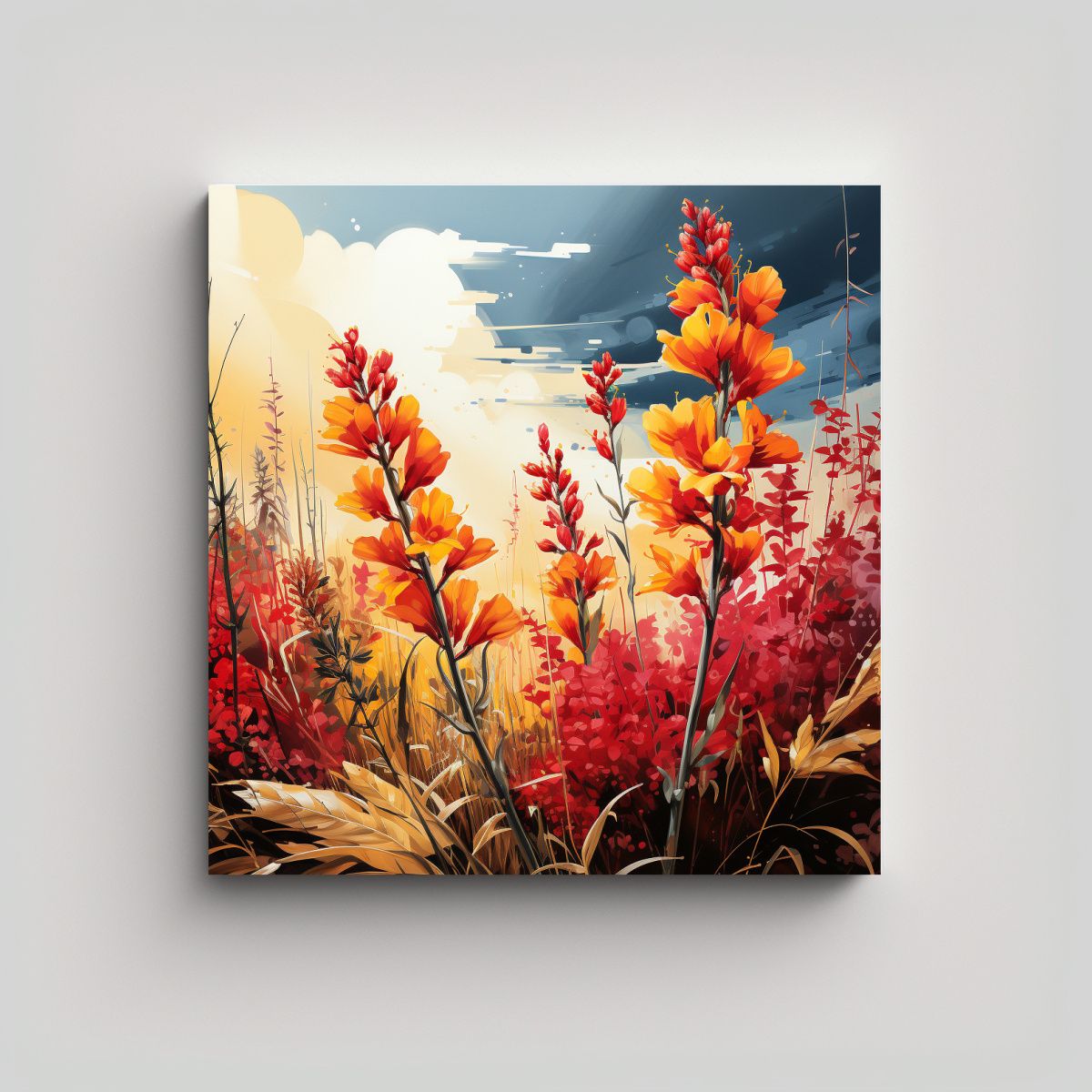 GENERICO - Pintura Decorativa Arte De Pared Expresión 80x80 Cm