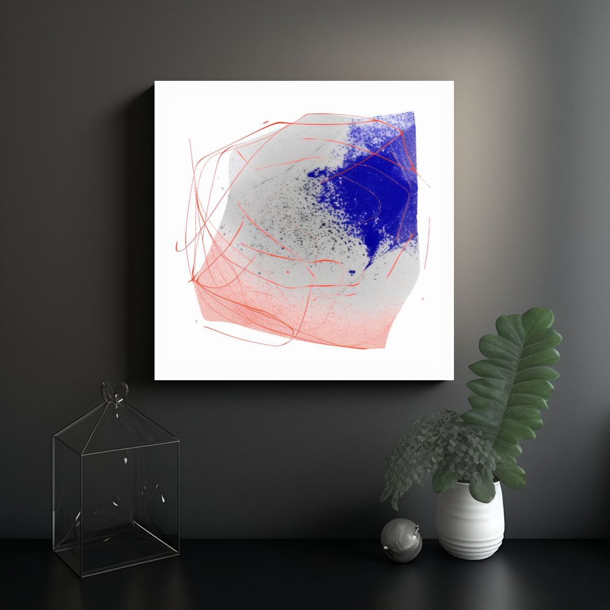 GENERICO - Pinturas Para Decorar Cuarto Con Fina Arte De 80x80 Cm