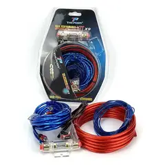 GENERICO - Kit de Cables para subwoofer amplificador 1500 Watts RCA