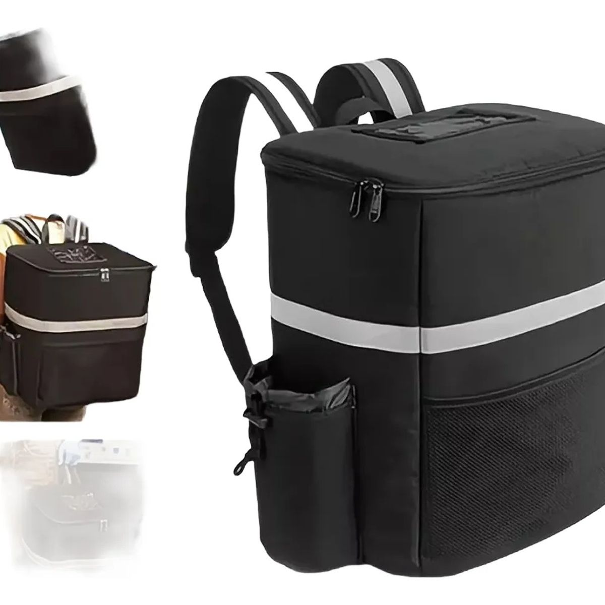 GENERICO - Mochila Termica Multifuncional Delivery Repartidor Uber Tipo.