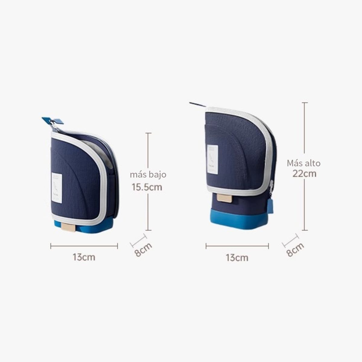 KINDA NICE - Estuche Funda Multifuncional Para Lápices Con Gran Capacidad