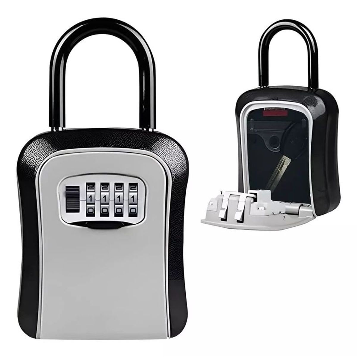 GENERICO - Caja Fuerte Para Llaves Con Clave Para Muro Y Colgador