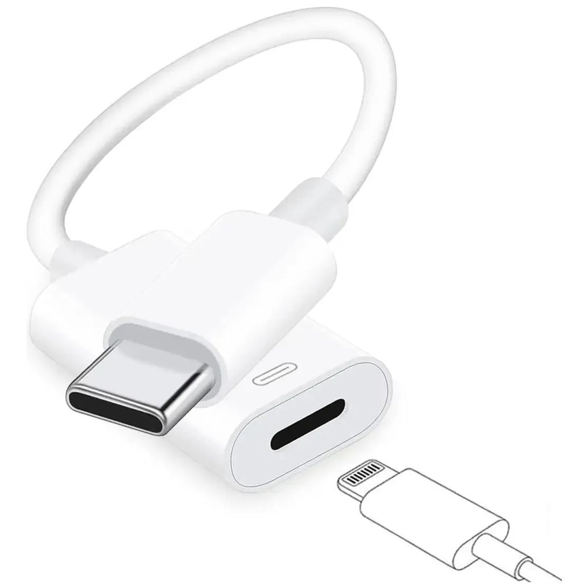 GENERICO - Adaptador Usb Tipo C Audifonos Para Ipad Macbook Iphone 15
