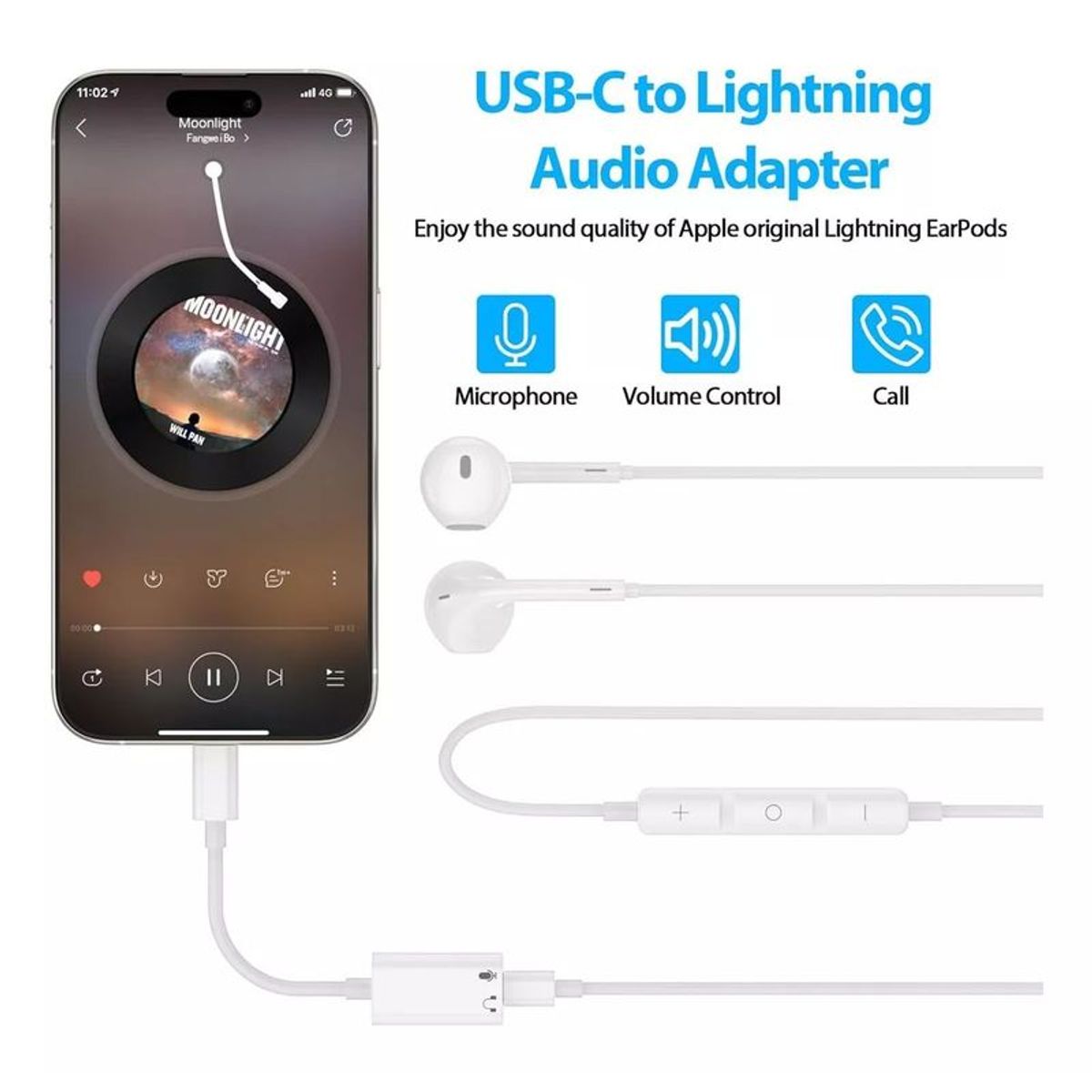 GENERICO - Adaptador Usb Tipo C Audifonos Para Ipad Macbook Iphone 15