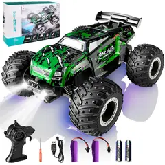 LUKOVEE - Auto Carro A Control Remoto Recargable Con Led Juguete Niños