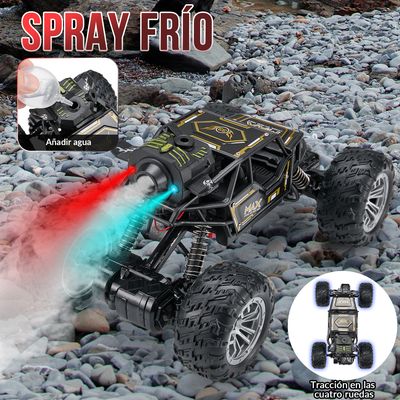 Imagen 2 del producto Auto Carro A Control Remoto Recargable Con Led Pulverizable