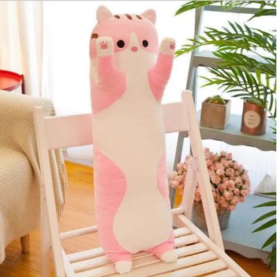 Imagen 2 del producto Almohada Para Dormir Peluche Gatito Relleno Algodón 50 Cm