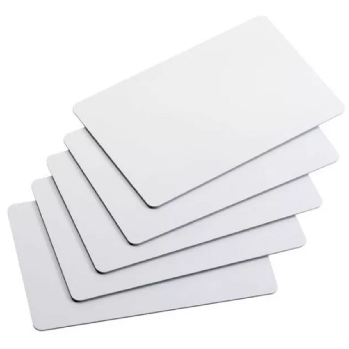 ATURE - Pack 200 Tarjetas Credenciales Blanca Pvc Para Sublimacion