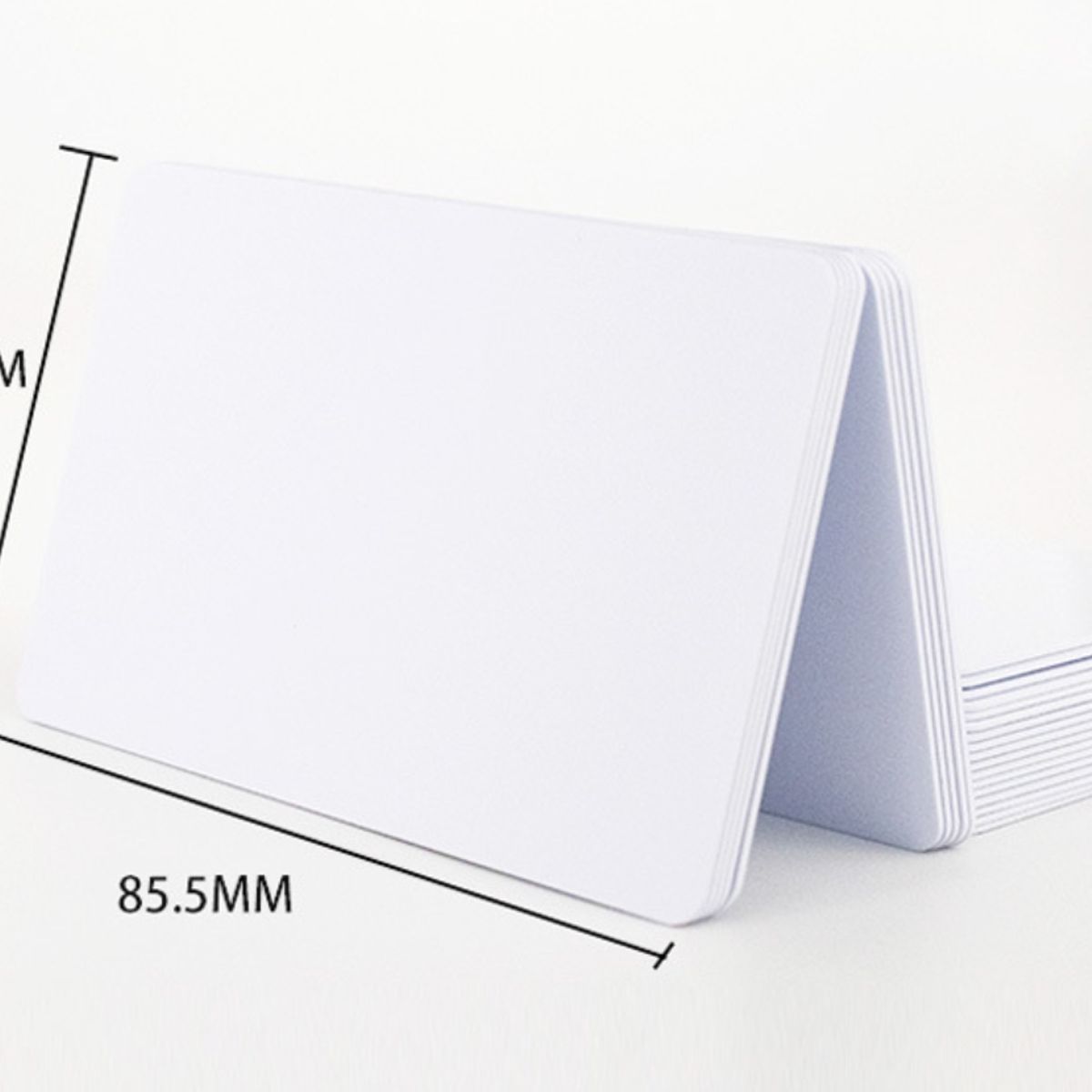 ATURE - Pack 200 Tarjetas Credenciales Blanca Pvc Para Sublimacion