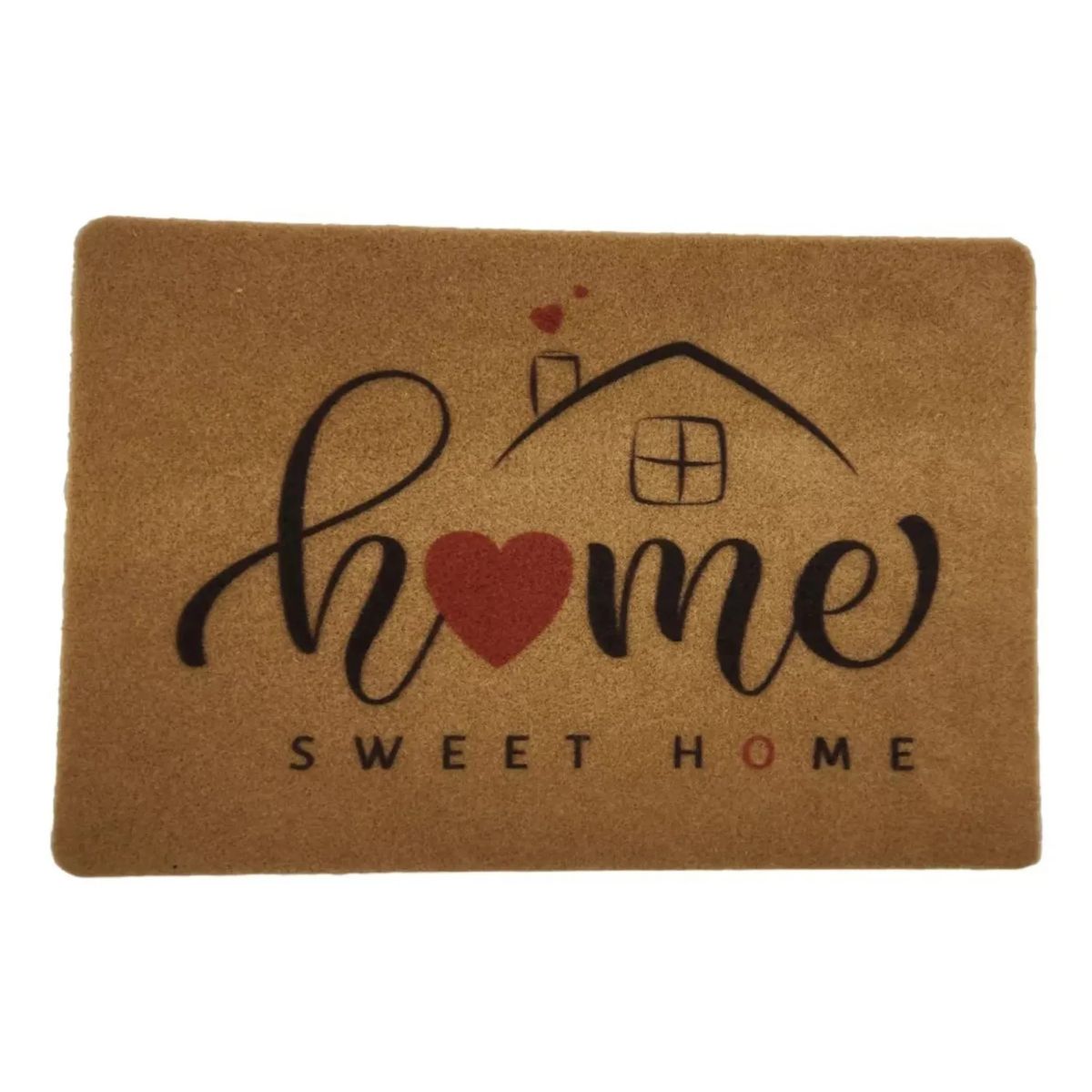 KUANGYE - Limpiapiés Welcome 60x40 cm Sweet Home