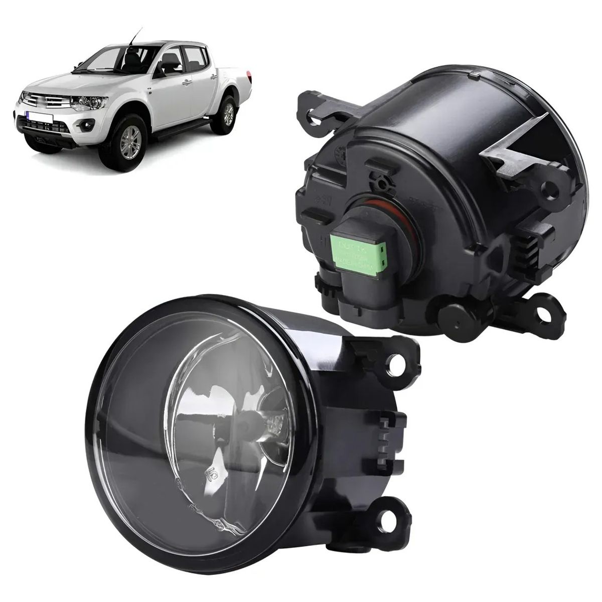 KUANGYE - Neblinero Para Mitsubishi L200 2007 2014 Par