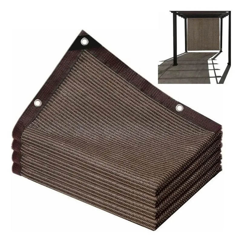 GENERICO - 3x4m Lona De Malla De Sombra Red Bloqu Tasa De Sombreado 95%