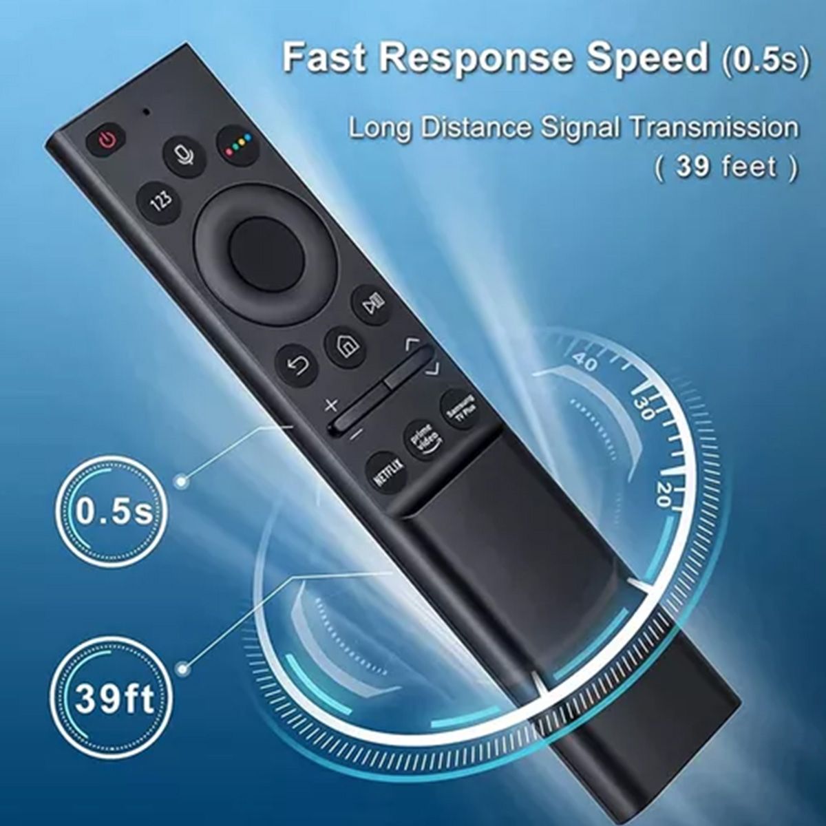 ATURE - Control Para Samsung Smart Tv Ultima Generacion Mando De Voz