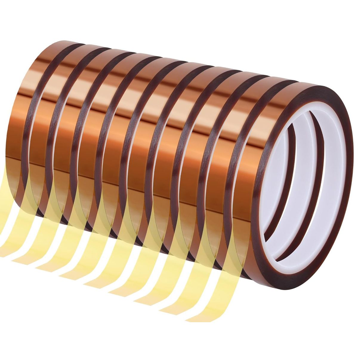 KUANGYE - Cintas Termicas Sublimacion 10mm X 33metros Pack 10 Unidades