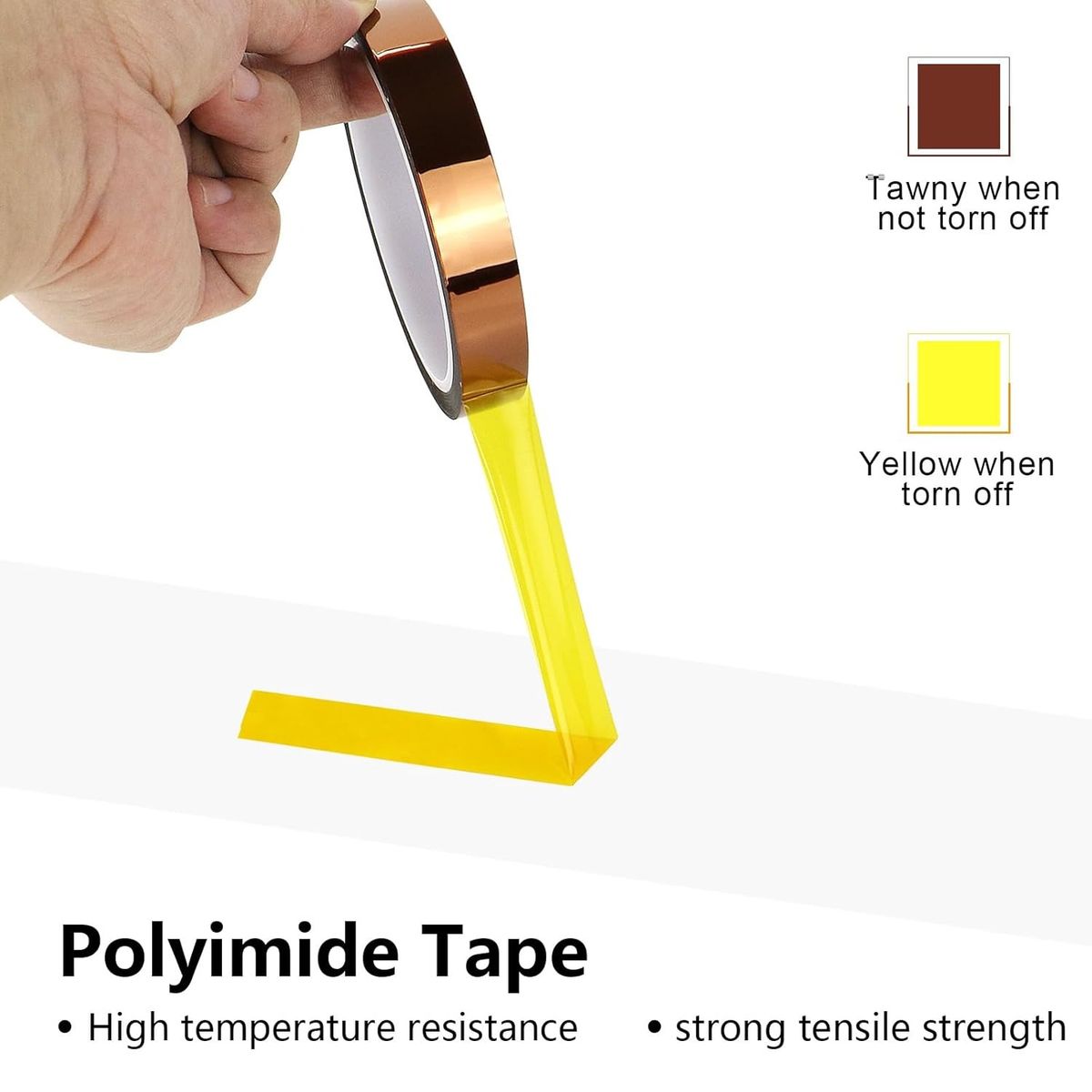 KUANGYE - Cintas Termicas Sublimacion 10mm X 33metros Pack 10 Unidades