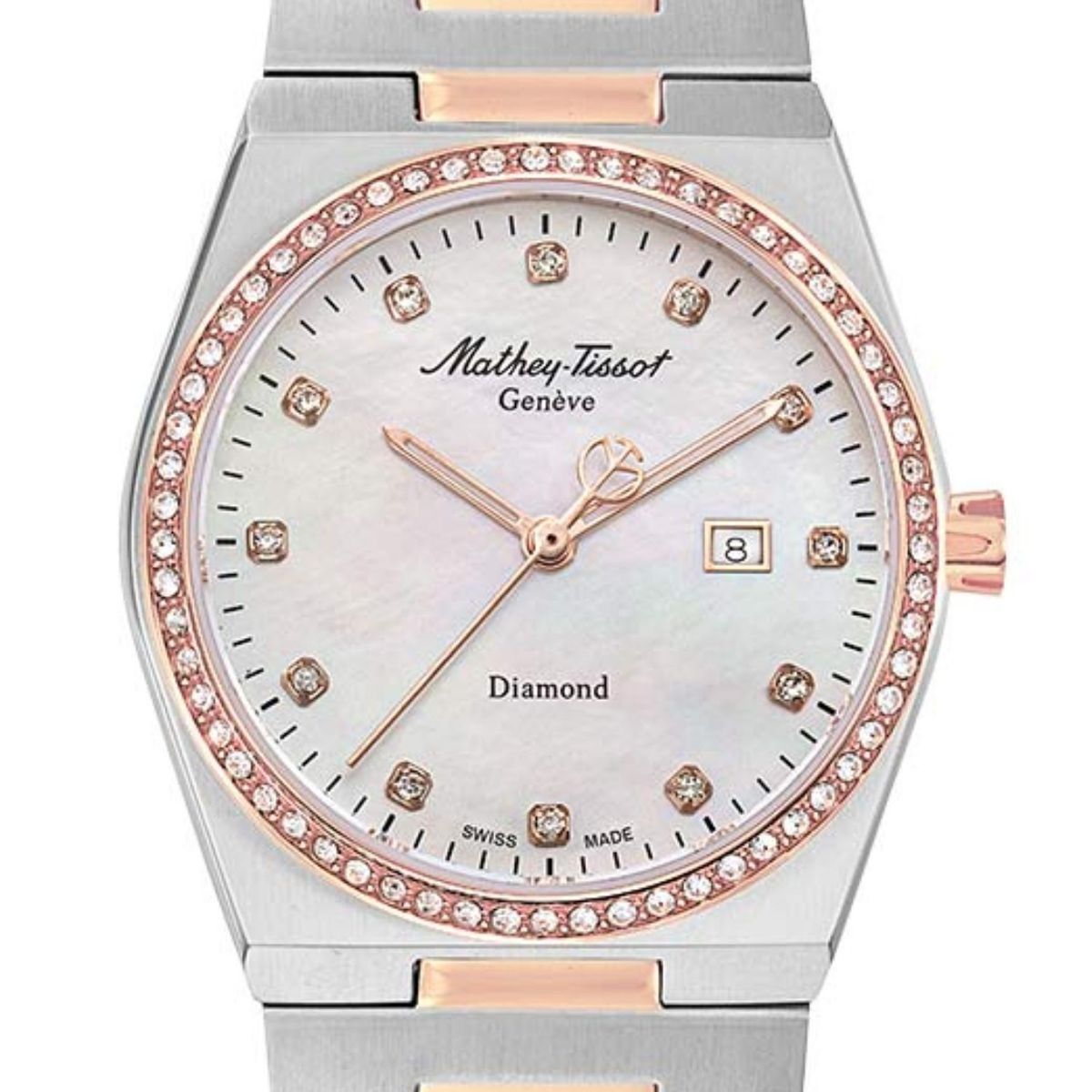 MATHEY TISSOT - Reloj Mathey-Tissot Mujer Zeus Lady Diamond D118SBI