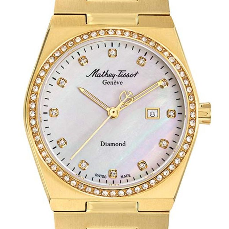 MATHEY TISSOT - Reloj Mathey-Tissot Mujer Zeus Lady Diamond D118SPYI