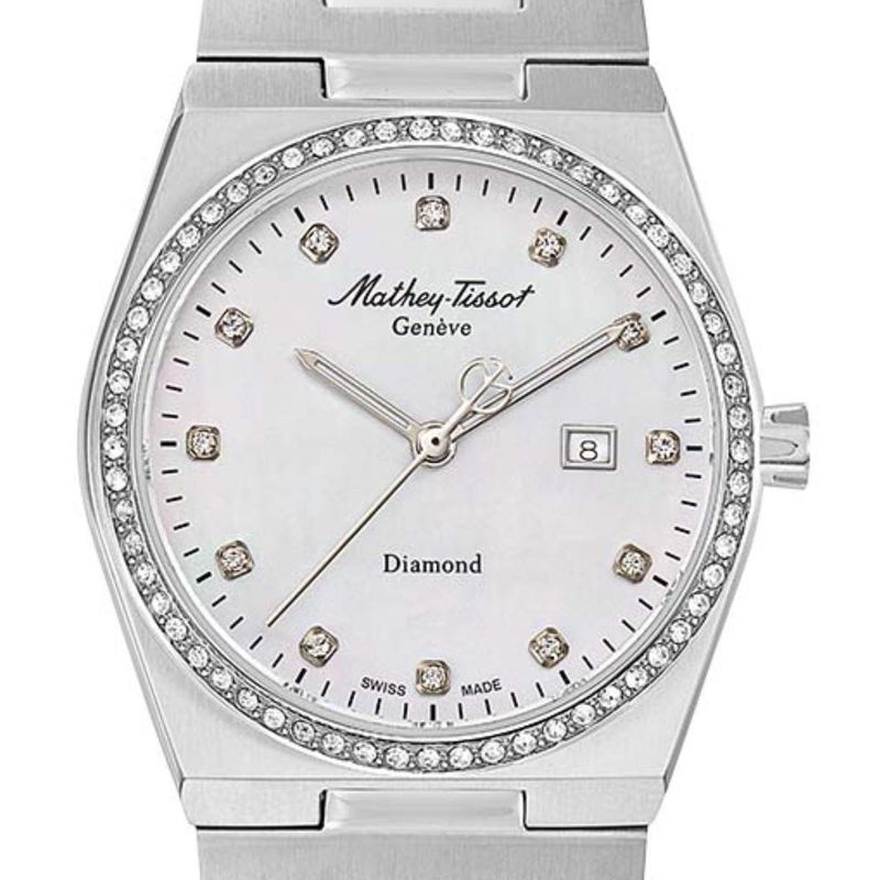 MATHEY TISSOT - Reloj Mathey-Tissot Mujer Zeus Lady Diamond D118SAI