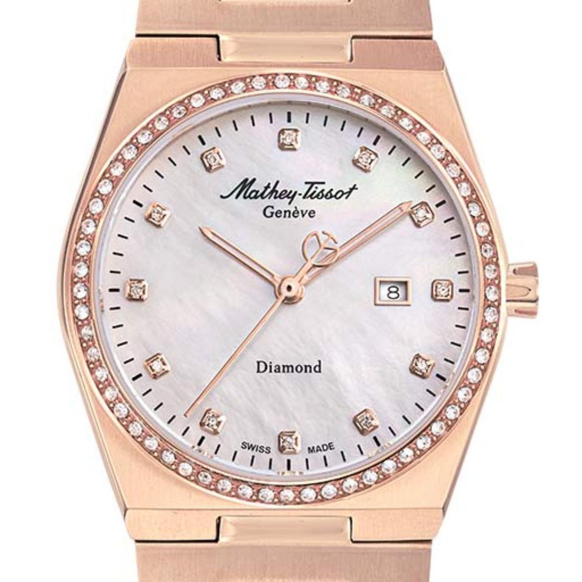 MATHEY TISSOT - Reloj Mathey-Tissot Mujer Zeus Lady Diamond D118SPI