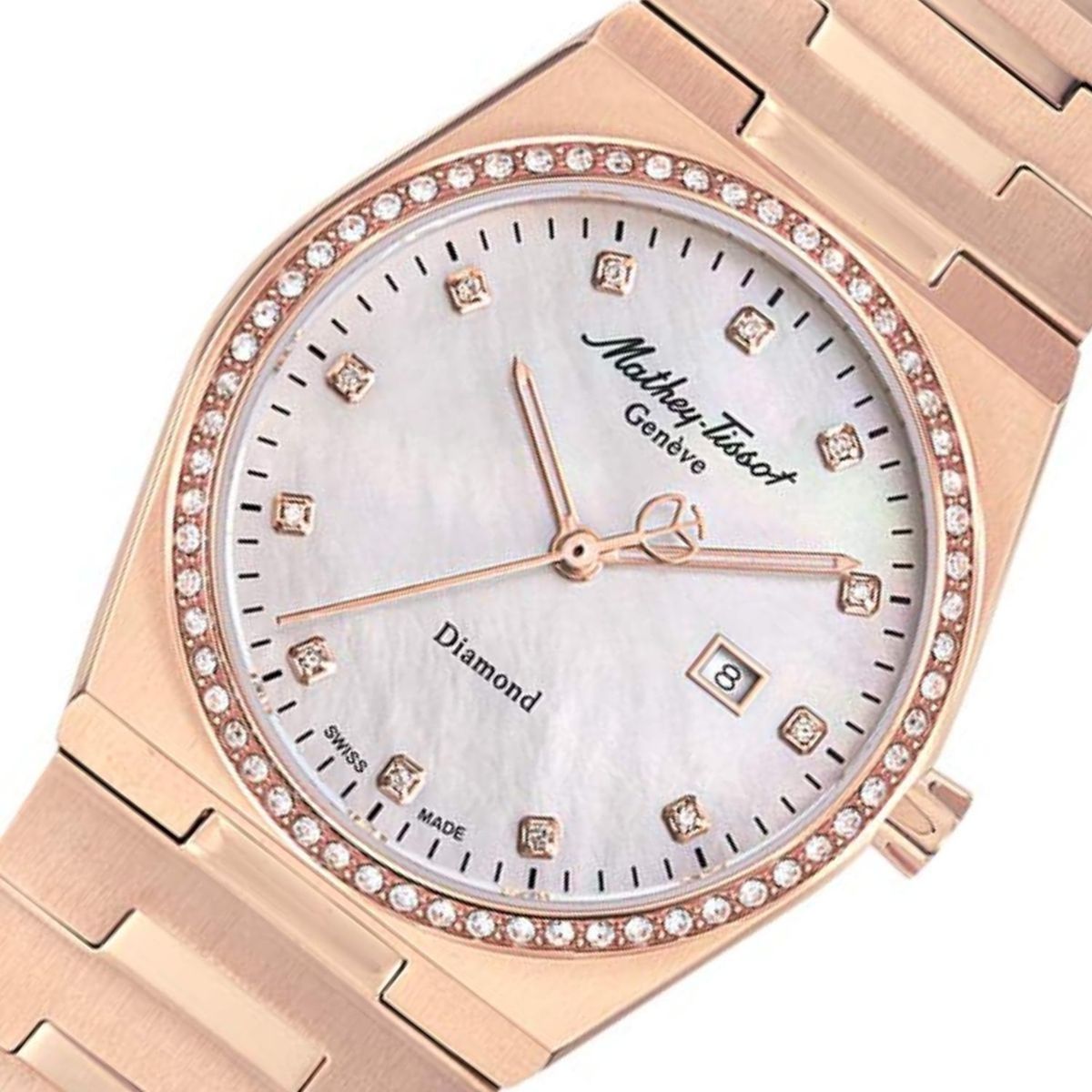 MATHEY TISSOT - Reloj Mathey-Tissot Mujer Zeus Lady Diamond D118SPI