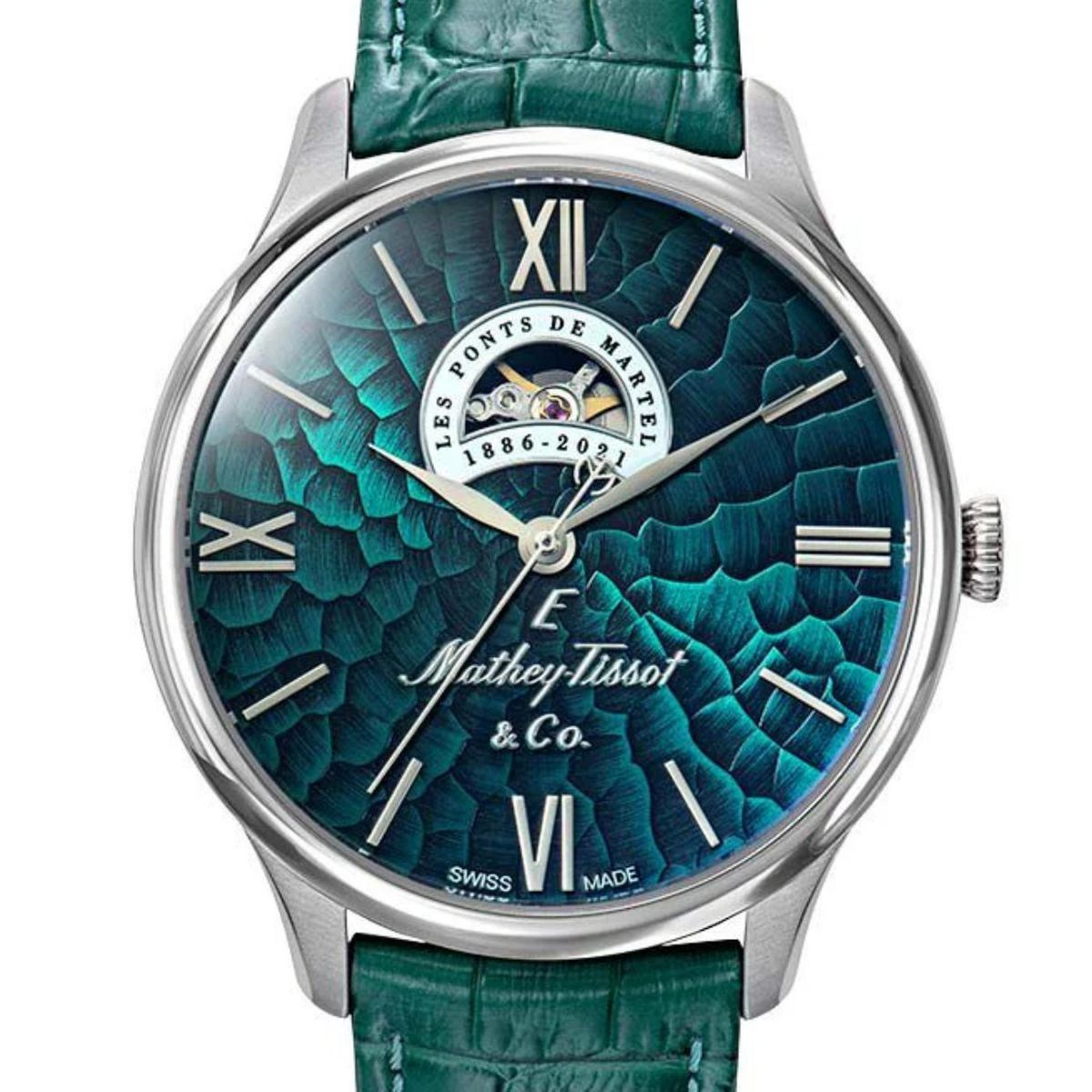 MATHEY TISSOT - Reloj Mathey-Tissot Hombre Edmond LE Open Heart MC1886AV