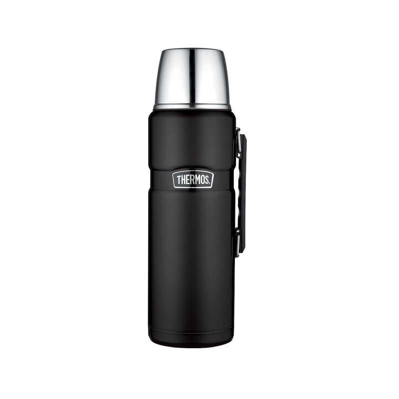 THERMOS - TERMO LIQUIDO  KING ACERO INOX 2 LITROS NEGRO - THERMOS