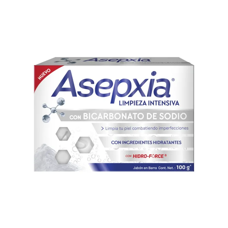 ASEPXIA - ASEPXIA BICARBONATO JABON EN BARRA 100GR