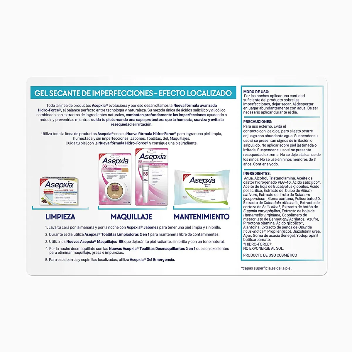 ASEPXIA - ASEPXIA SPOT GEL 28GR