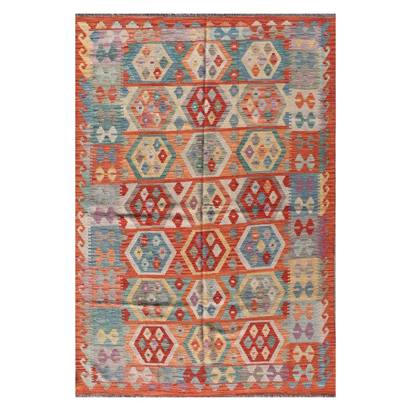 CONSORCIO PERSA - Alfombra lana kelim Kashkuli de 2.50 x 1.70 mts., 0062