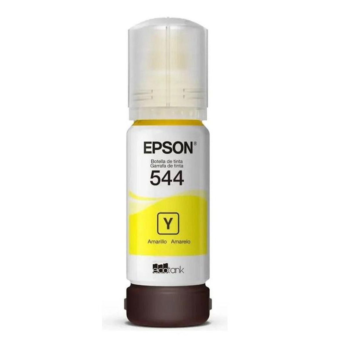 EPSON - Tinta Epson T544 Amarillo Original Para EcoTank y Tanques