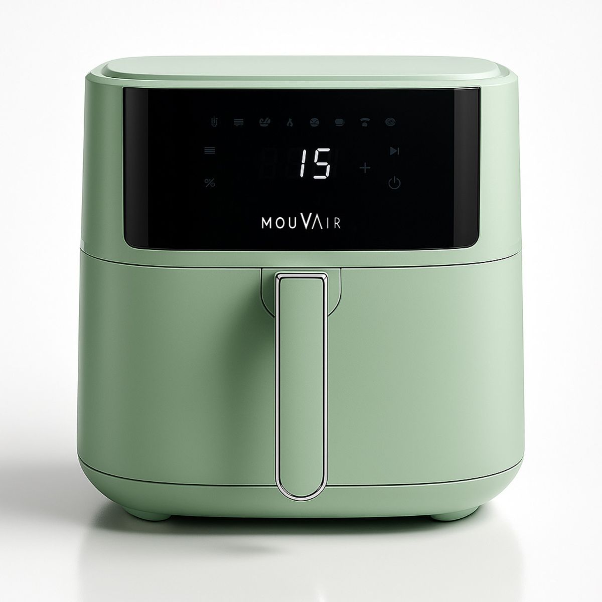 MOUVAIR - Freidora Fry 6L + Rociador de Aceite + Molde de Silicona