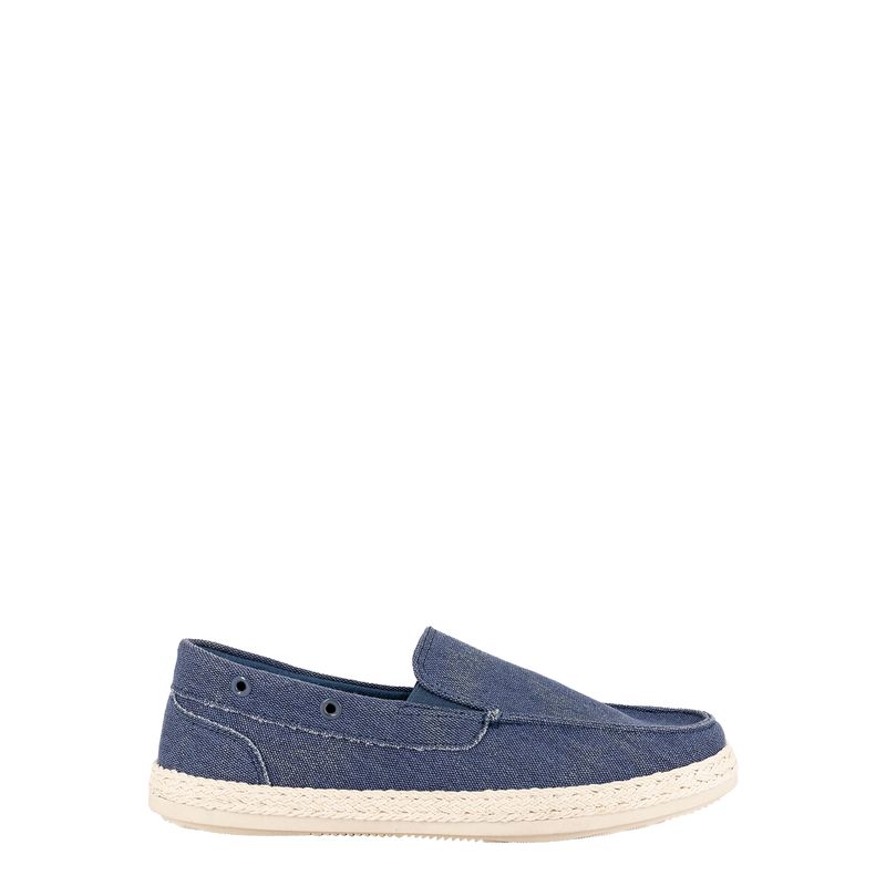 PASSER - Mocasin Hombre Azul Slip on Passer