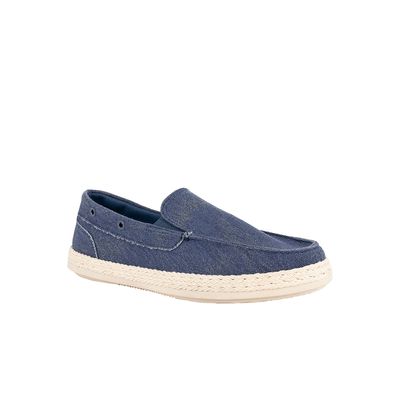 Imagen 2 del producto Mocasin Hombre Azul Slip on