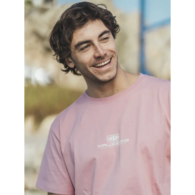 MAUI AND SONS - Polera MC Tivaloft Rosado Hombre Maui And Sons
