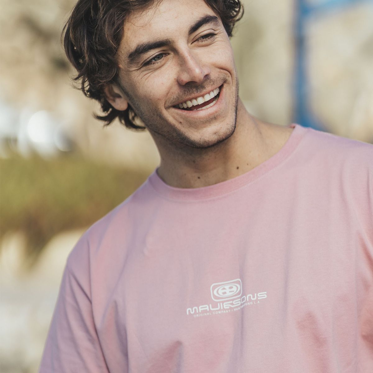 MAUI AND SONS - Polera MC Tivaloft Rosado Hombre Maui And Sons