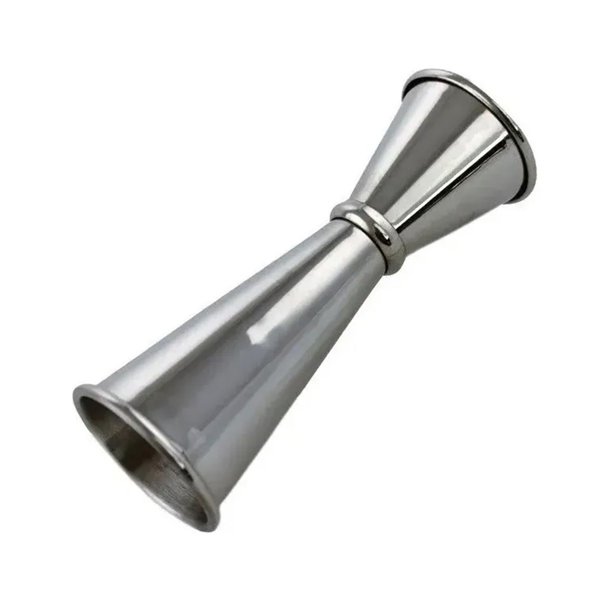 GENERICO - X2 Medidor Tragos Jigger Japones Doble 30-60ml Acero Inoxidable