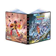 GENERICO - Carpeta 4 Bolsillos Pokémon Scarlet & Violet 4 Paradox Rift