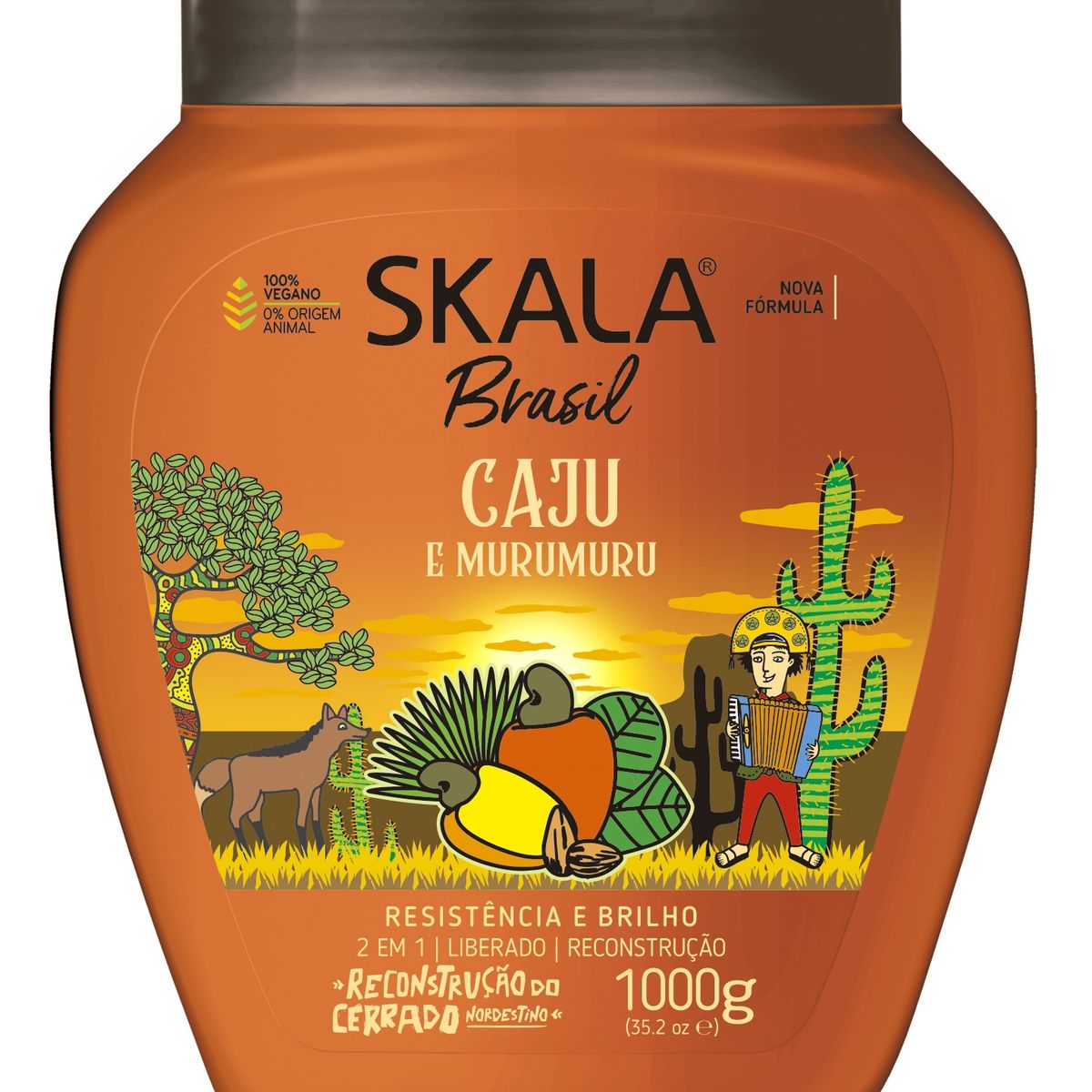 SKALA - Mascara Caju Y Murumuru 1000GR Skala Brasil