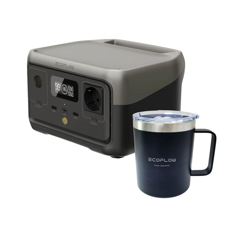 ECOFLOW - EcoFlow River 2+Tazón Mug Camp