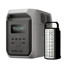 ECOFLOW - Delta 3 1500 + Luz Emergencia