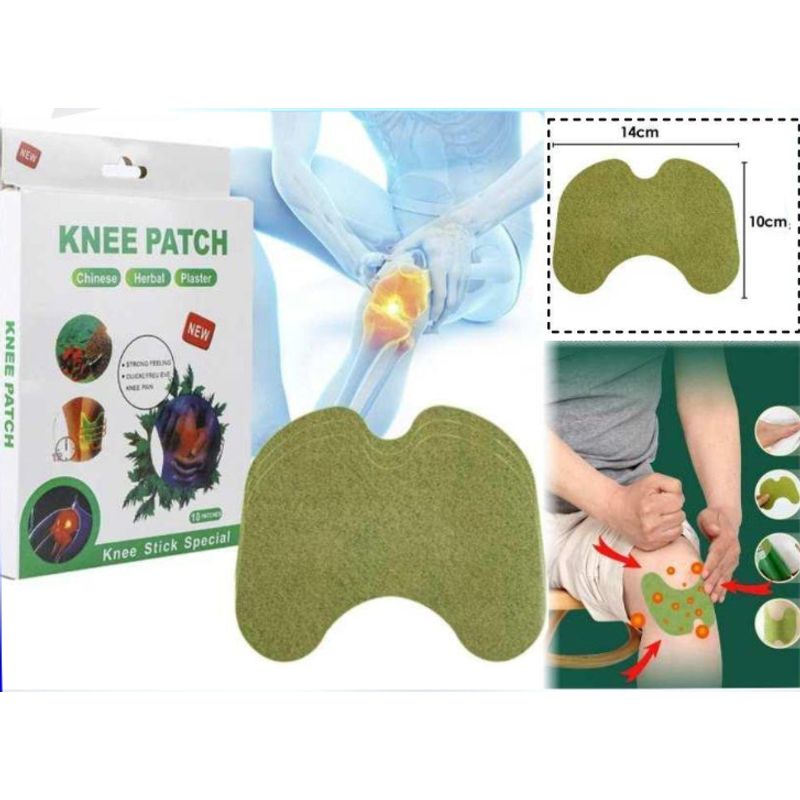 GENERICO - Pack 10 Parches Para Dolor De Rodilla