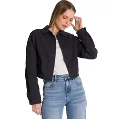 CAT - Chaqueta Twill Mujer Negro