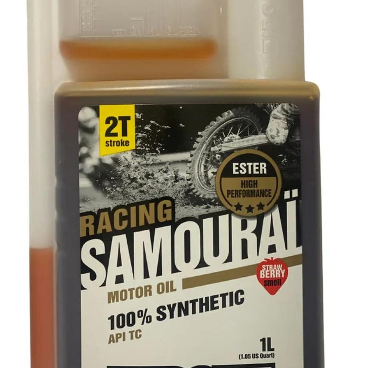 IPONE - Aceite De Moto Ipone Samourai 2t Full Sintetico Original 1l
