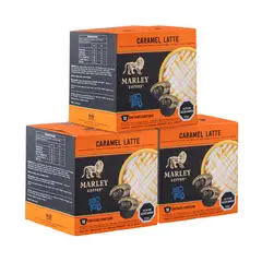 MARLEY COFFEE - Cápsulas Talkin Blues Caramel Latte X3 Cajas