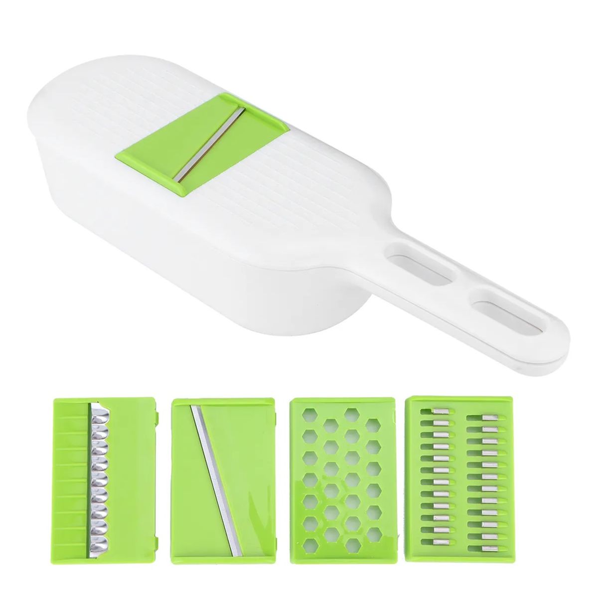 GENERICO - Rallador Rebanador Picador Cortador Alimentos Verdura