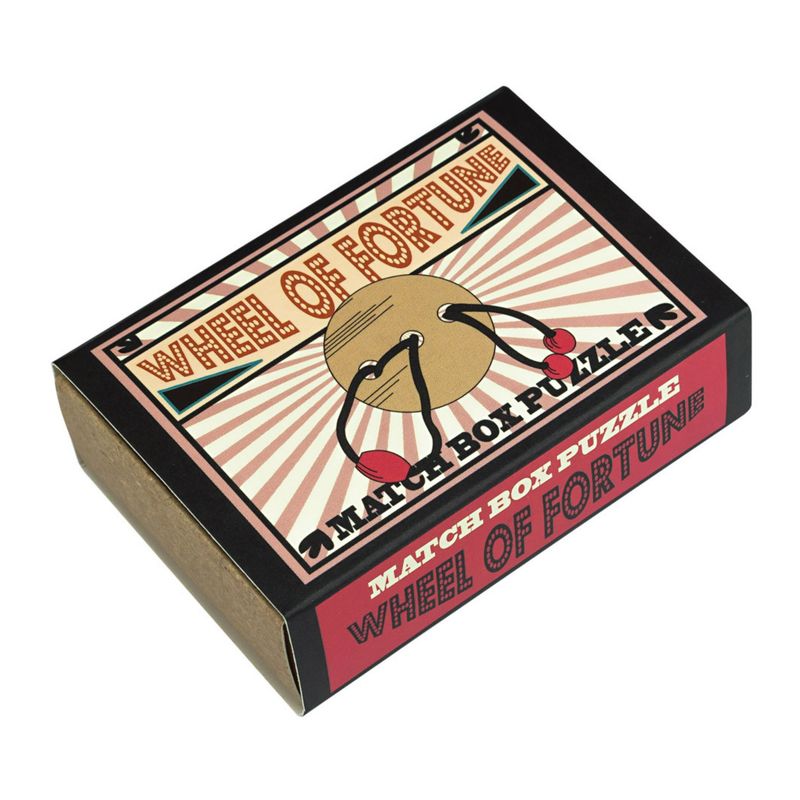 UP DOWN JUEGOS - Wheel of Fortune - Matchbox Puzzle
